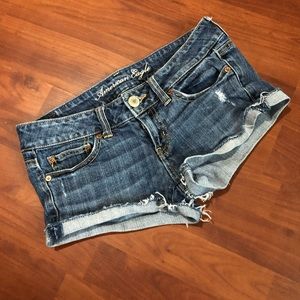 American eagle jean shorts